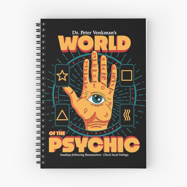 Item preview, World of the Psychic – Ghostbusters II Inspired Retro TV Show Tee | Dr. Peter Venkman Fan Shirt designed and sold by Auctor.