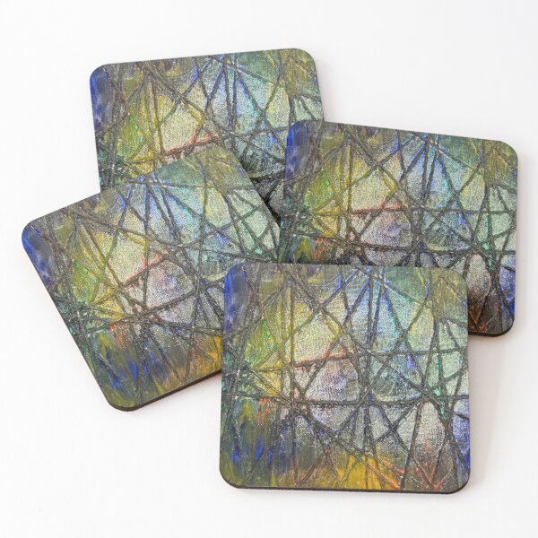 Item preview, Untitled - acrylic and twine mixed media designed and sold by augustsable.