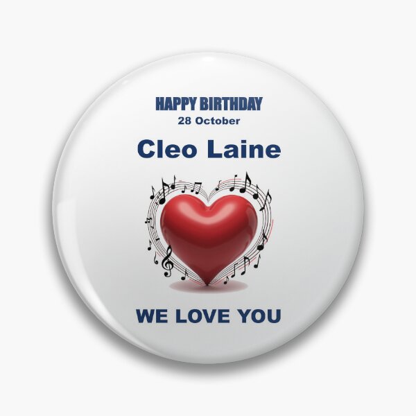 Item preview, Tribute to Cleo Laine — 28 October designed and sold by ariksworld.