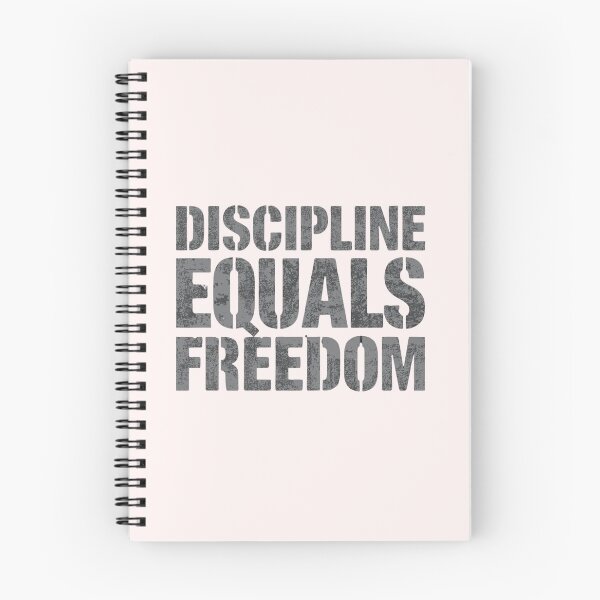 Item preview, Discipline Equals Freedom – Bold Motivational Tee designed and sold by EcoArtTees.