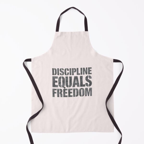 Item preview, Discipline Equals Freedom – Bold Motivational Tee designed and sold by EcoArtTees.