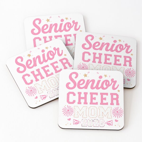 Item preview, Senior Cheer Mom 2026 T‑Shirt | Proud Cheerleading Mama Class of 2026 Game‑Day Tee with Megaphone, Bow, School Colors, Senior Night ​ designed and sold by GAIDREDA.