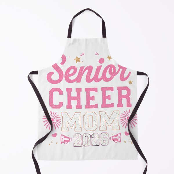 Item preview, Senior Cheer Mom 2026 T‑Shirt | Proud Cheerleading Mama Class of 2026 Game‑Day Tee with Megaphone, Bow, School Colors, Senior Night designed and sold by GAIDREDA.