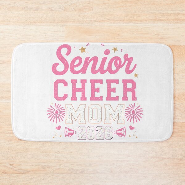 Item preview, Senior Cheer Mom 2026 T‑Shirt | Proud Cheerleading Mama Class of 2026 Game‑Day Tee with Megaphone, Bow, School Colors, Senior Night ​ designed and sold by GAIDREDA.