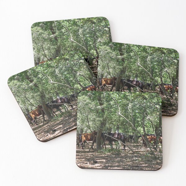 Item preview, Wild horses in Letea Forest designed and sold by Andreas Koerner.