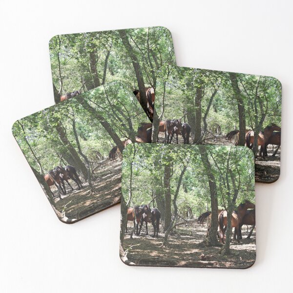 Item preview, Wild horses in Letea Forest designed and sold by Andreas Koerner.