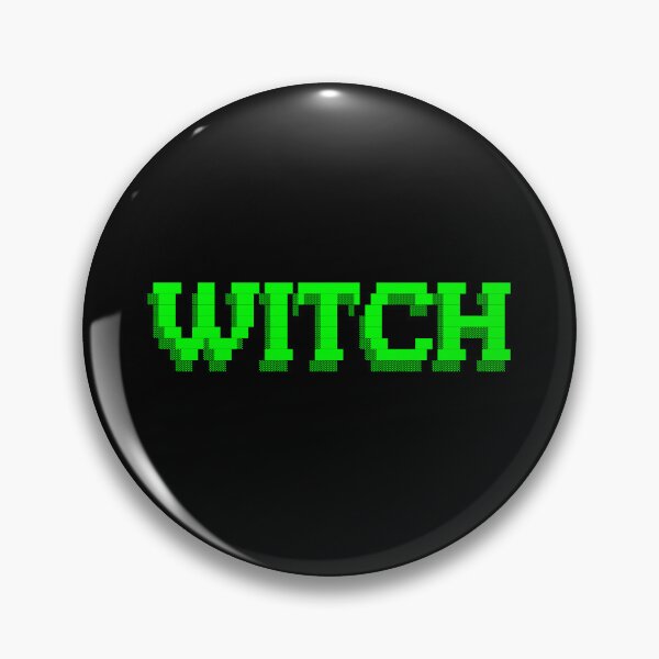 Artikelvorschau, Ascii Art Witch Terminal entworfen und verkauft von blubbergadse.