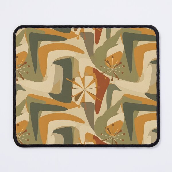 Item preview, Mid-Century Modern Earth Tone Geometric Pattern designed and sold by RBCTk.