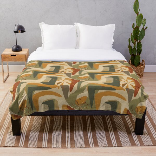 Item preview, Mid-Century Modern Earth Tone Geometric Pattern designed and sold by RBCTk.