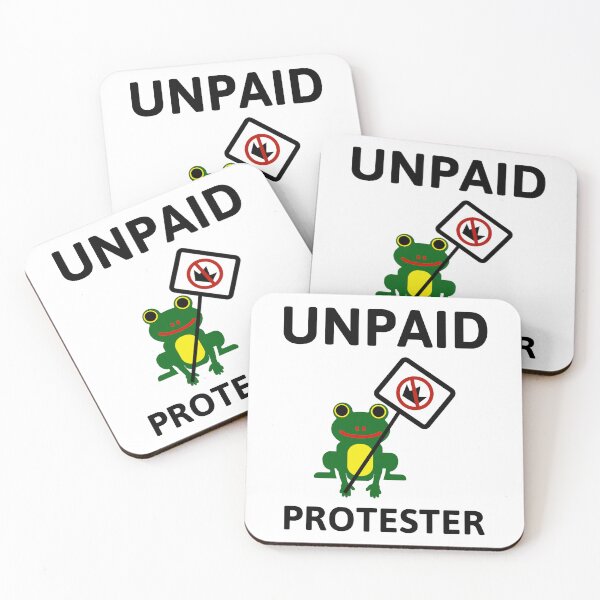 Item preview, Unpaid protester  designed and sold by Rachel the Artist .