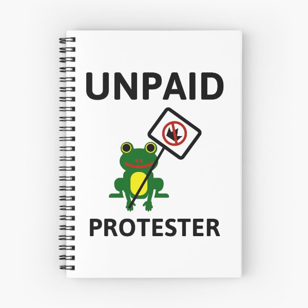 Item preview, Unpaid protester  designed and sold by Rachel the Artist .