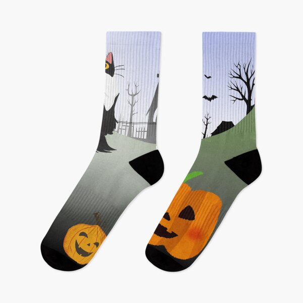 Item preview, A spooky place and then see a cat and candy designed and sold by LavenderChill04.