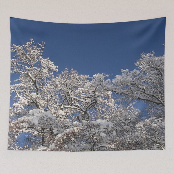 Item preview, Treetops with snow designed and sold by CreaTwinkles.