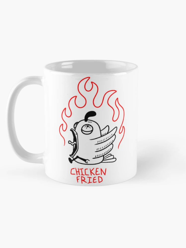 Thumbnail 5 of 6, Coffee Mug, Fried Chicken designed and sold by RST-Design.