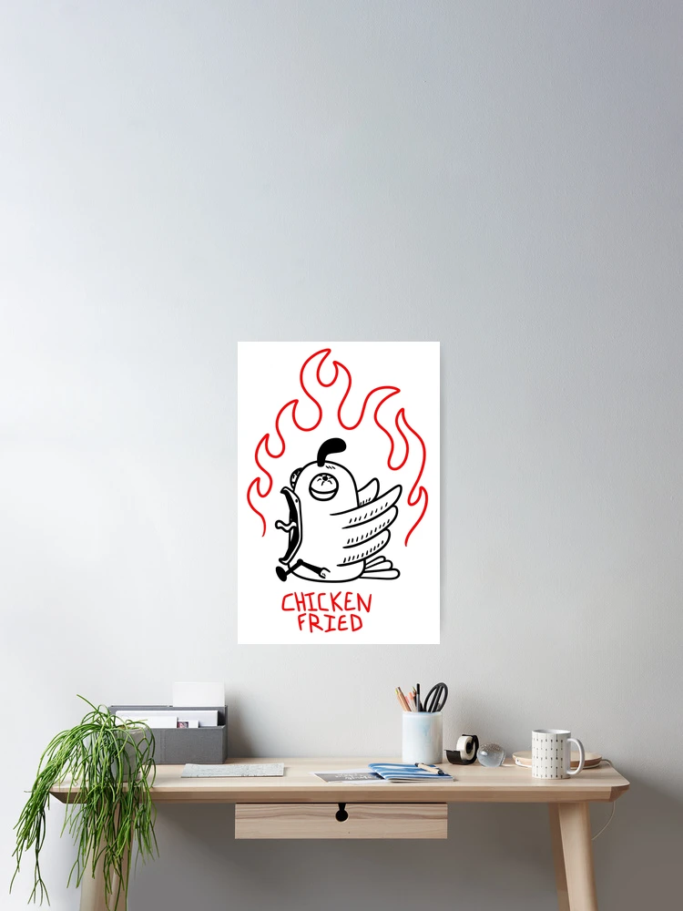 Thumbnail 2 of 3, Poster, Fried Chicken designed and sold by RST-Design.