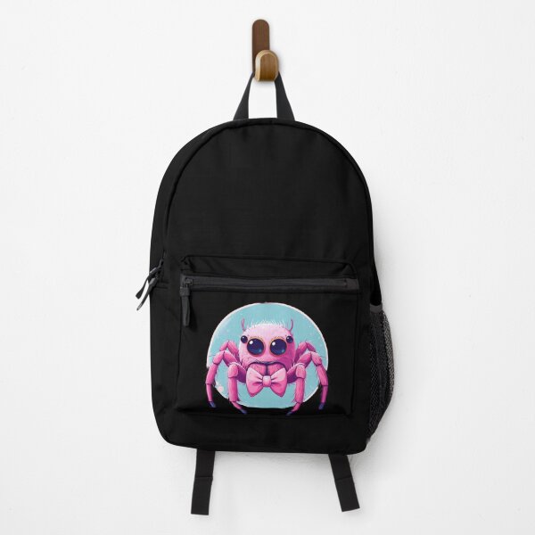Item preview, Adorable Pink Jumping Spider with Bow Tie designed and sold by AOG-DESIGNS.