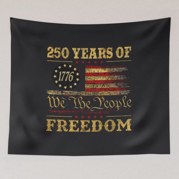 Item preview, 250 Years America Anniversary 1776 250th Birthday US Flag designed and sold by gear-posters.