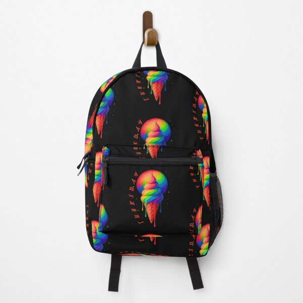 Item preview, This Thursday graphic calls to you. Thursday Mood Booster. Drip Rainbow with Inscription Thursday designed and sold by Creative-Sanc.
