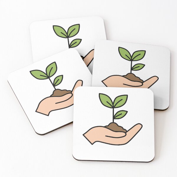 Item preview, Green plants on hand. designed and sold by HasifArtCollection.
