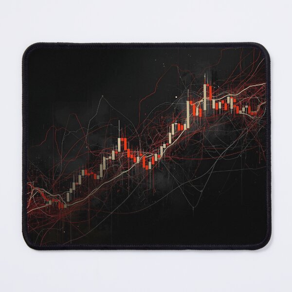 Item preview, Market Pulse — Abstract Forex Candles, forex, trader, funny designed and sold by Ewelina Niemiec.