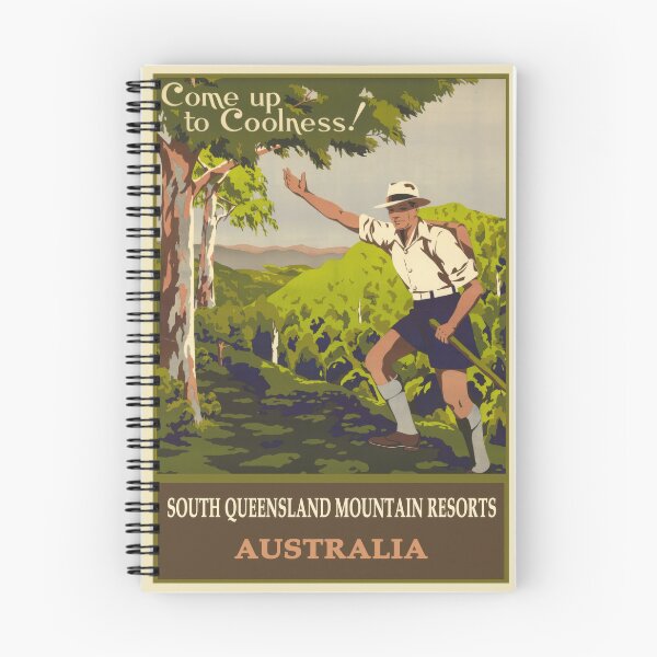 Item preview, SOUTH QUEENSLAND AUSTRALIA VINTAGE ART designed and sold by MarkedArtPrints.