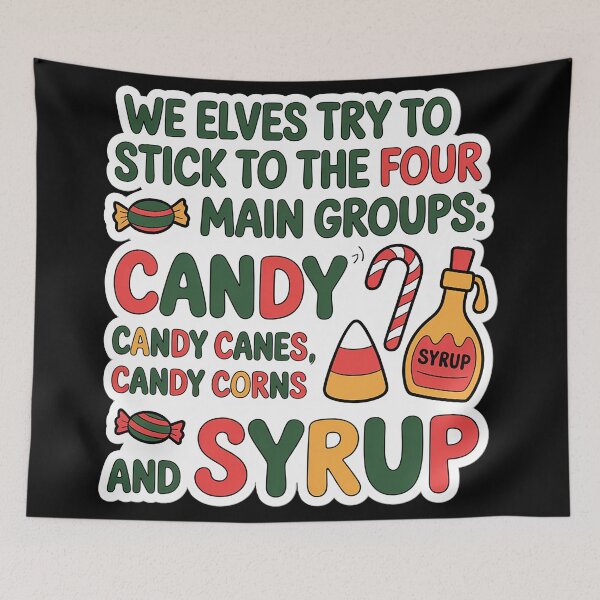 Item preview, Four Main Food Groups designed and sold by tachyon273.