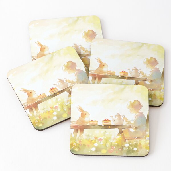 Item preview, Dreamy Rabbit Tea Party designed and sold by SweetSprash.