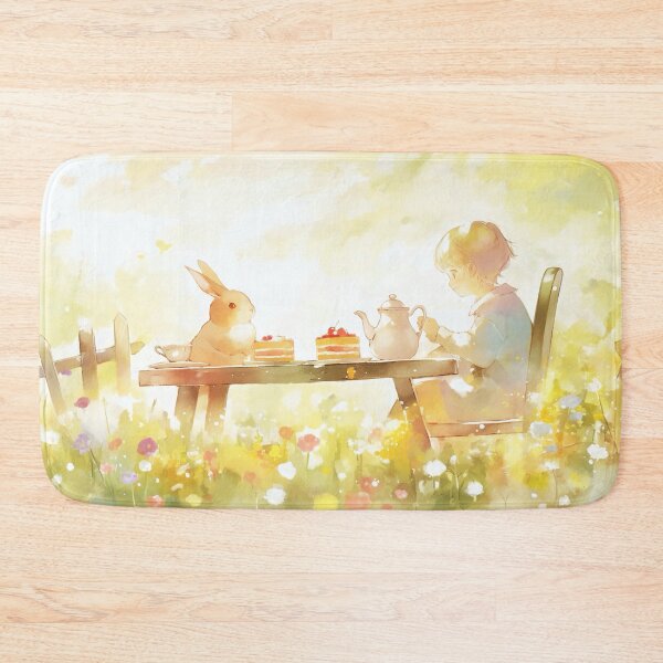 Item preview, Dreamy Rabbit Tea Party designed and sold by SweetSprash.