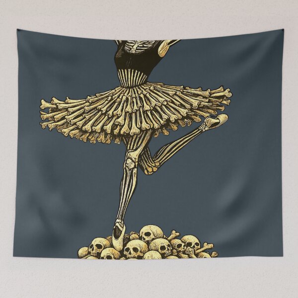 Item preview, The Bone Ballerina's Dance designed and sold by Jani-art-world.