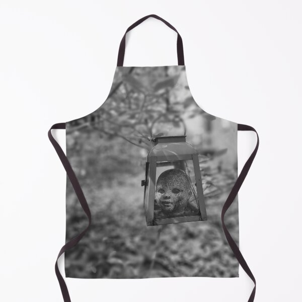 Item preview, Creepy Baby Doll Head in Lantern Art - Dark Surreal Gothic Horror Decor designed and sold by Craig Kauzmann.