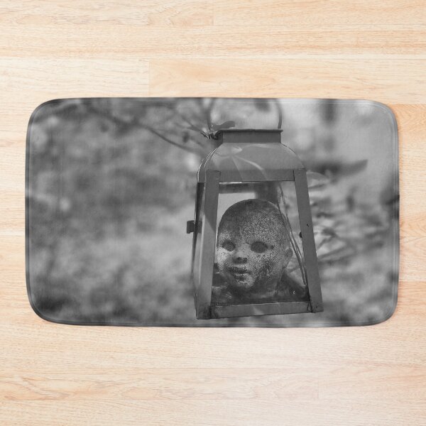 Item preview, Creepy Baby Doll Head in Lantern Art - Dark Surreal Gothic Horror Decor designed and sold by Craig Kauzmann.