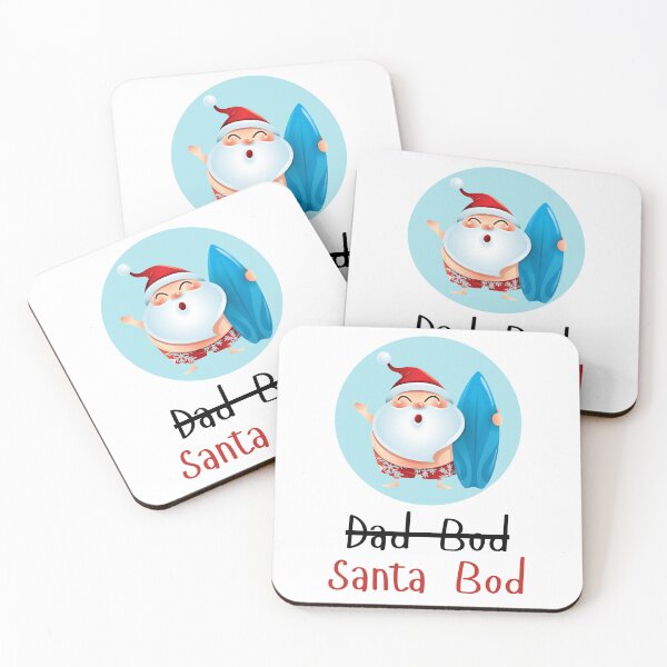 Item preview, Not a Dad Bod, a Santa Bod designed and sold by Whimsical Design Space.