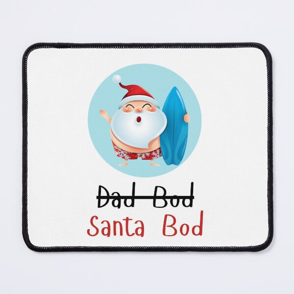 Item preview, Not a Dad Bod, a Santa Bod designed and sold by Whimsical Design Space.
