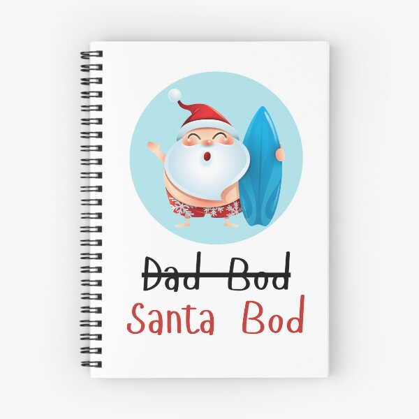 Item preview, Not a Dad Bod, a Santa Bod designed and sold by Whimsical Design Space.