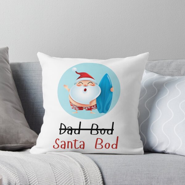 Item preview, Not a Dad Bod, a Santa Bod designed and sold by Whimsical Design Space.