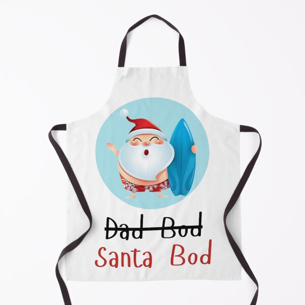 Item preview, Not a Dad Bod, a Santa Bod designed and sold by Whimsical Design Space.