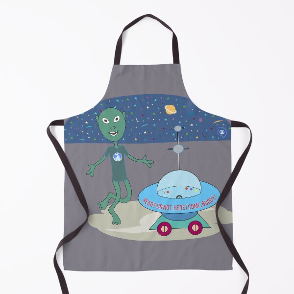 Item preview, friendly alien, sci-fi designed and sold by MKBL.