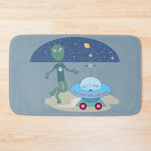 Item preview,  friendly alien, sci-fi designed and sold by MKBL.