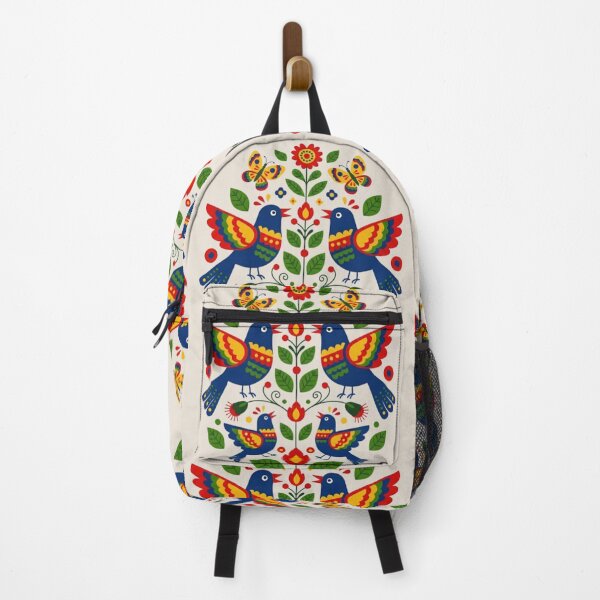 Item preview, Folk Floral and birds Art Illustration designed and sold by Reicrea.