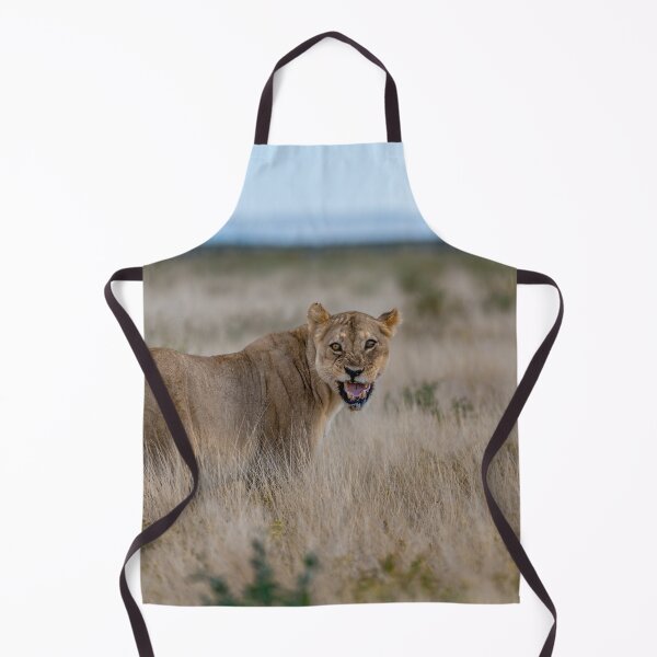 Item preview, Lioness of Etosha — “Back Off.” (Gemsbokvlakte, Namibia) designed and sold by DavideAntoniani.