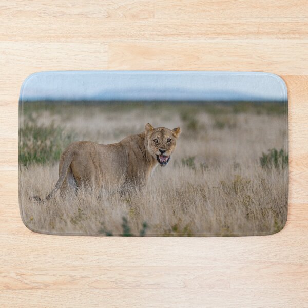 Item preview, Lioness of Etosha — “Back Off.” (Gemsbokvlakte, Namibia) designed and sold by DavideAntoniani.