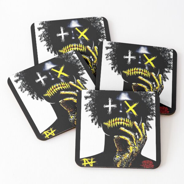 Item preview, GraffitX Chaos Oracle – Abstract Street Surreal Portrait Art designed and sold by Blackcanvas444.