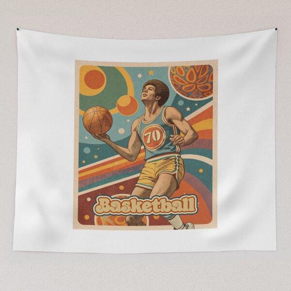 Item preview, Cosmic Dunk: Retro Basketball in Orbit designed and sold by ForeverPrintsOK.