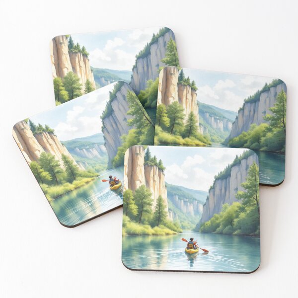 Item preview, Kayaking through the Creuse Gorges (France) designed and sold by jefboutique6150.