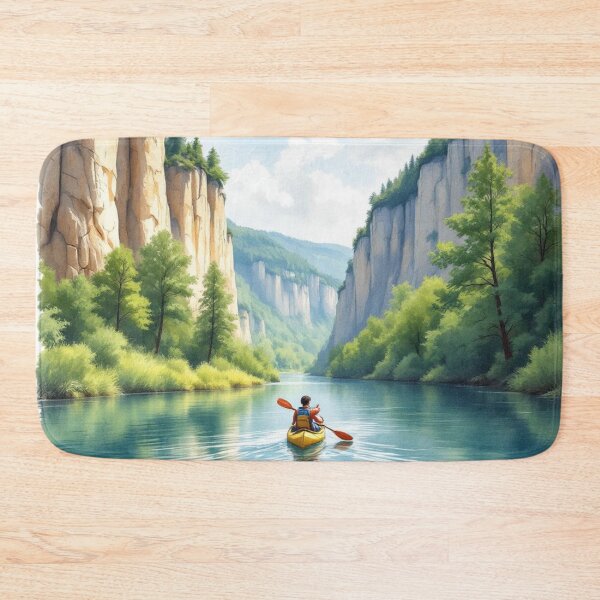 Item preview, Kayaking through the Creuse Gorges (France) designed and sold by jefboutique6150.