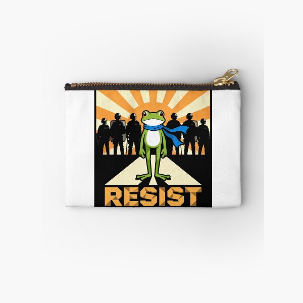 Item preview, Peaceful Protest - Portland Frog Protest designed and sold by Jaanussar.