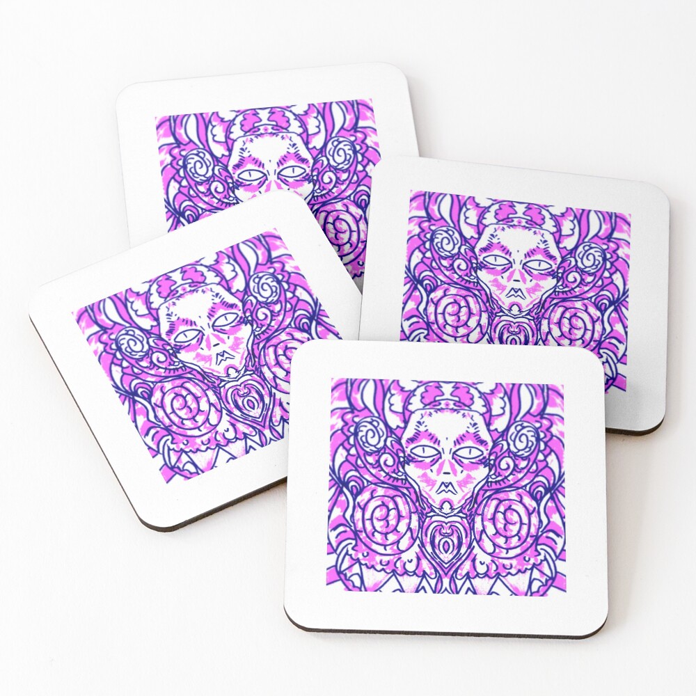 Item preview, Coasters (Set of 4) designed and sold by Inkflax.