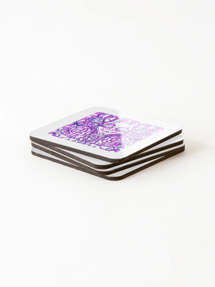 Thumbnail 4 of 5, Coasters (Set of 4), designed and sold by Inkflax.