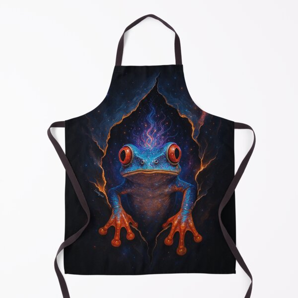 Item preview, Kosmische Kikker – Licht uit het Universum designed and sold by Zouky.art.