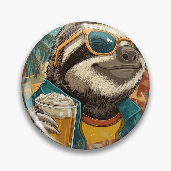 Item preview, Chillax Sloth designed and sold by PyramidSchmear.